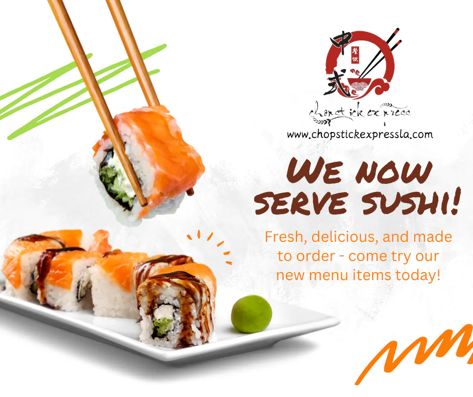 Beige Minimalist Bubble Tea Promotion Facebook Post (3) sushi coming soon